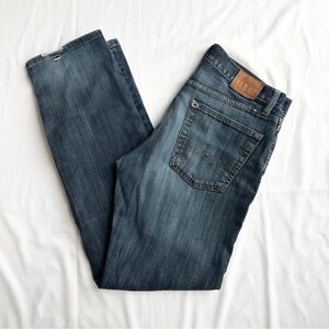 Lucky Brand Distressed Streetwear Mid Rise Straight Leg Denim Jeans 👖 Size 32